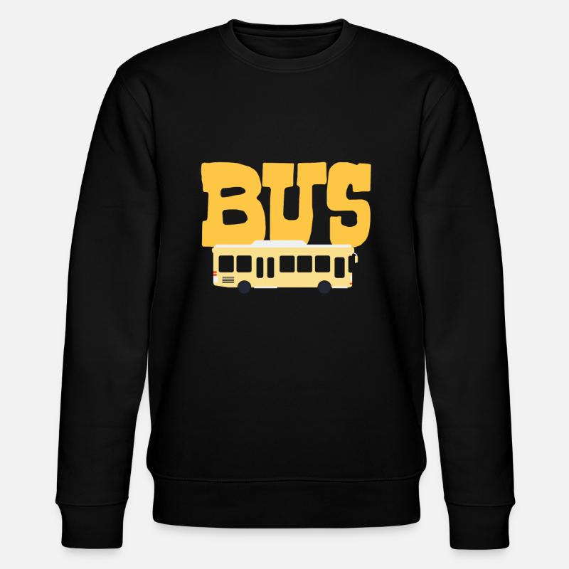 Bus - Stanley/Stella CHANGER Unisex Organic Sweatshirt - black