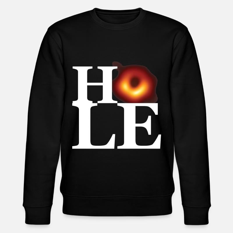 Black hole - Stanley/Stella CHANGER Unisex Organic Sweatshirt - black