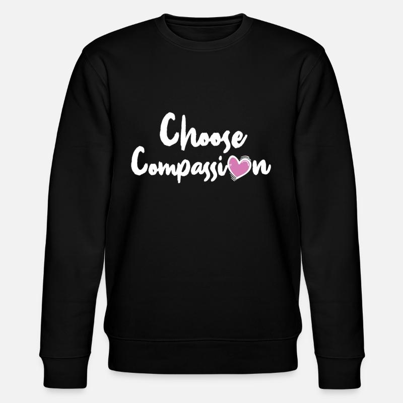 Compassion Éthique Motivation Cadeau cool - Sweat bio CHANGER Stanley/Stella Unisexe - noir