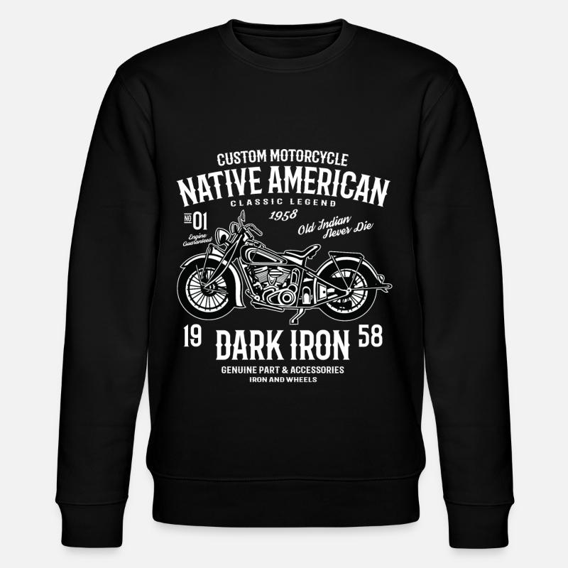 Dark Iron 2 - Stanley/Stella Unisex Bio-Sweatshirt CHANGER - Schwarz