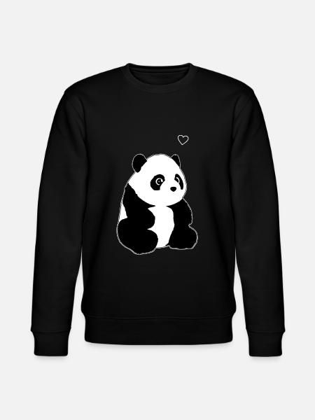 Panda - Sweat bio CHANGER Stanley/Stella Unisexe - noir
