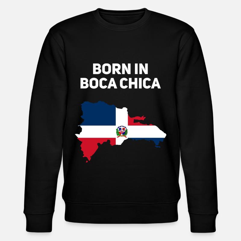 Boca Chica - Stanley/Stella Unisex Bio-Sweatshirt CHANGER  - Schwarz