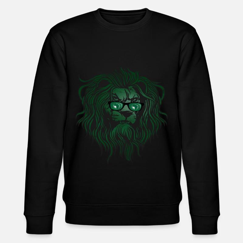Afrikanische Union - Stanley/Stella Unisex Bio-Sweatshirt CHANGER  - Schwarz