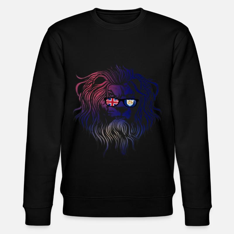 Anguilla - Stanley/Stella Unisex Bio-Sweatshirt CHANGER  - Schwarz