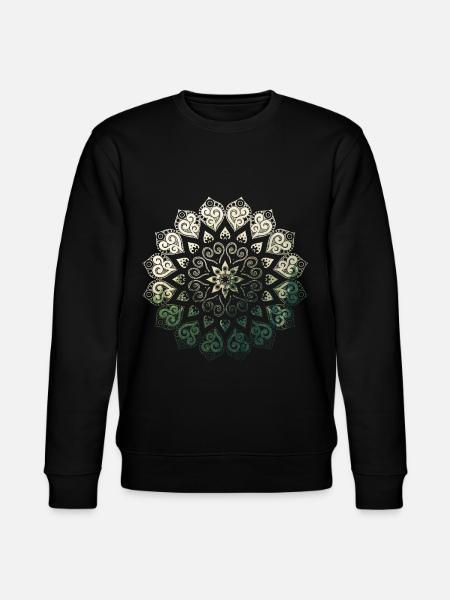 Mandala - Stanley/Stella Unisex Bio-Sweatshirt CHANGER  - Schwarz