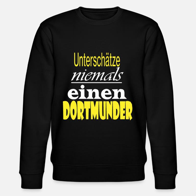 Dortmund - Stanley/Stella Unisex Bio-Sweatshirt CHANGER  - Schwarz