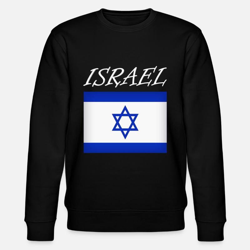 Israel - Stanley/Stella Unisex Bio-Sweatshirt CHANGER  - Schwarz
