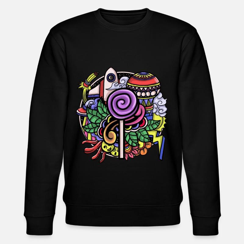 Hippie - Sweat bio CHANGER Stanley/Stella Unisexe - noir