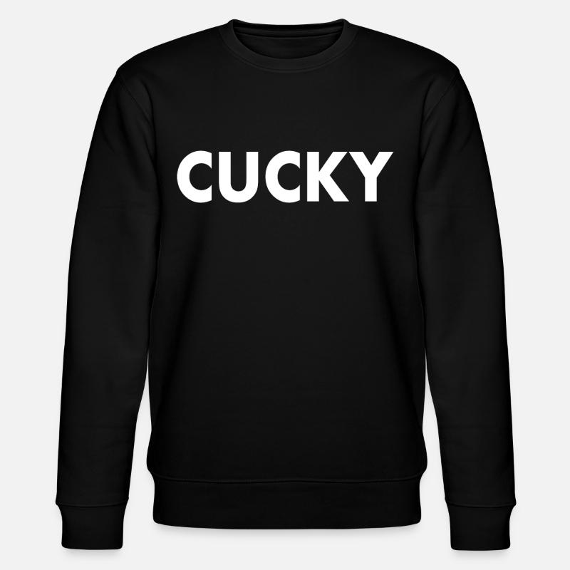 Cucky - Stanley/Stella Unisex Bio-Sweatshirt CHANGER  - Schwarz