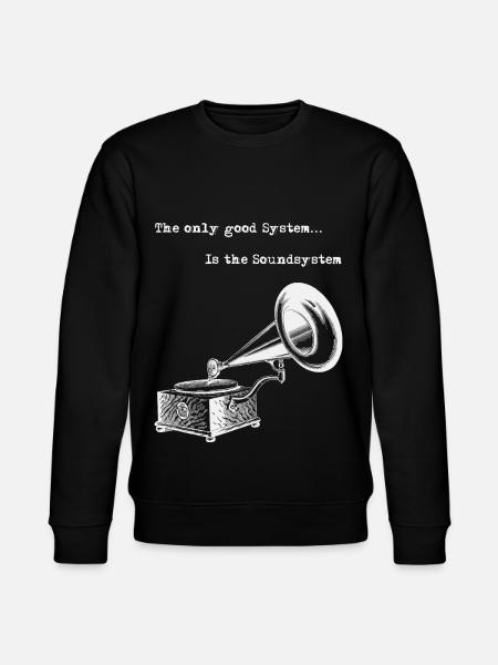 Sound system Good System - Stanley/Stella CHANGER Unisex Organic Sweatshirt - black