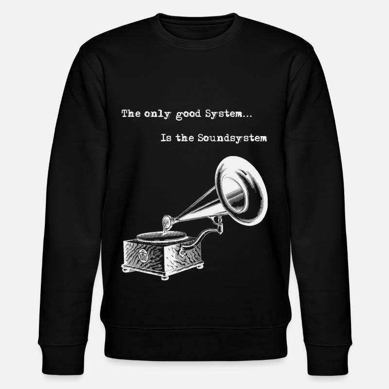 Sound system Good System - Stanley/Stella CHANGER Unisex Organic Sweatshirt - black