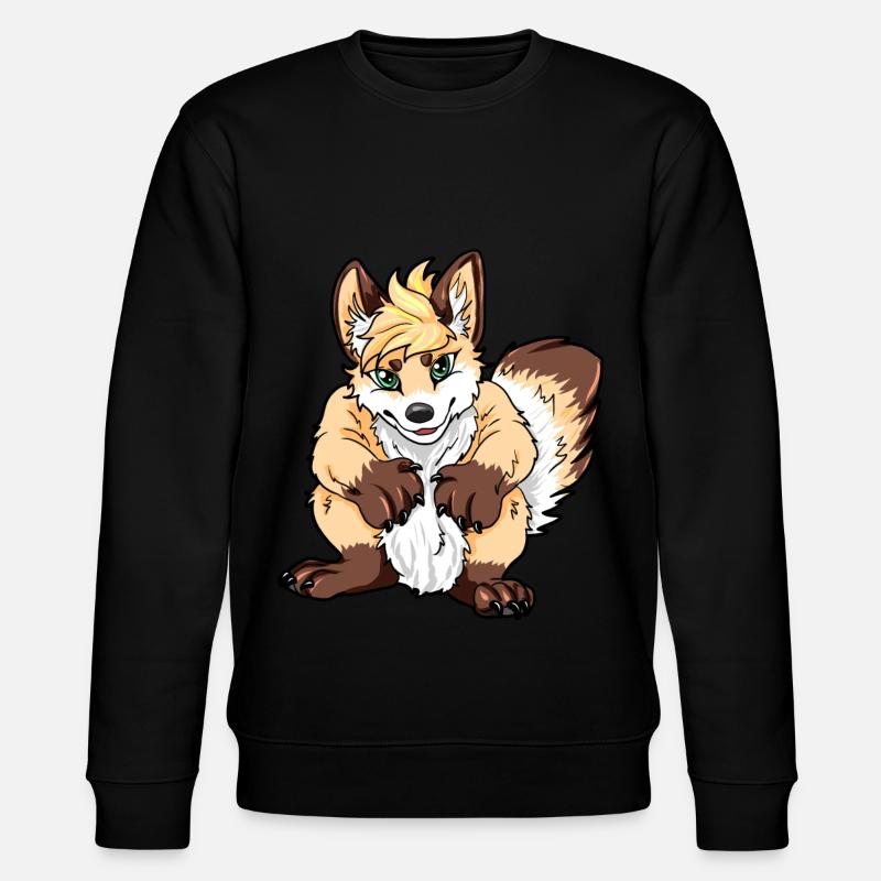 Furry - Stanley/Stella Unisex Bio-Sweatshirt CHANGER  - Schwarz