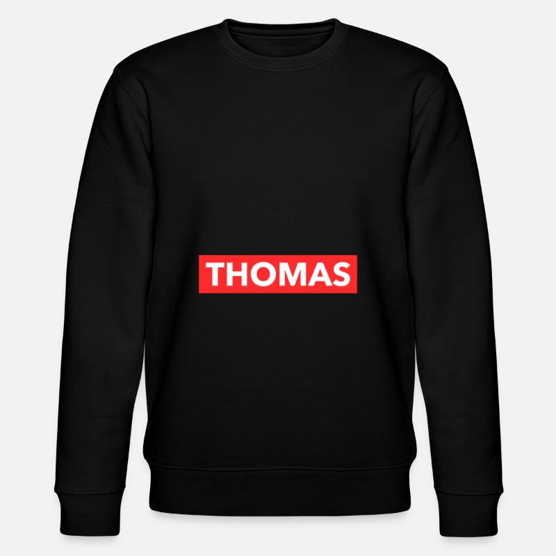 Thomas - Stanley/Stella CHANGER Unisex Organic Sweatshirt - black