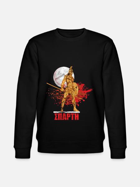 Sparta Krieger Lambda Schild - Stanley/Stella Unisex Bio-Sweatshirt CHANGER - Schwarz