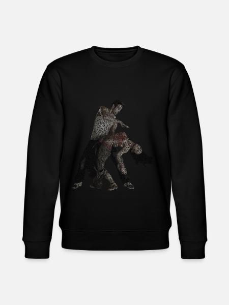 bachata dance geschichte geschenkidee - Stanley/Stella Unisex Bio-Sweatshirt CHANGER  - Schwarz