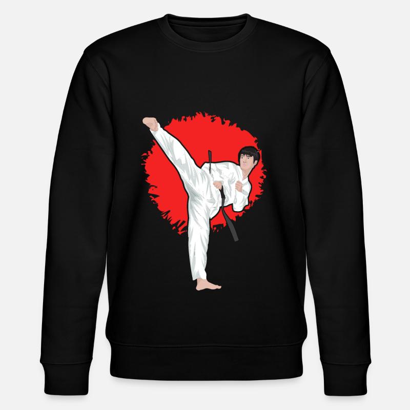 Taekwondo - Stanley/Stella Unisex Bio-Sweatshirt CHANGER  - Schwarz