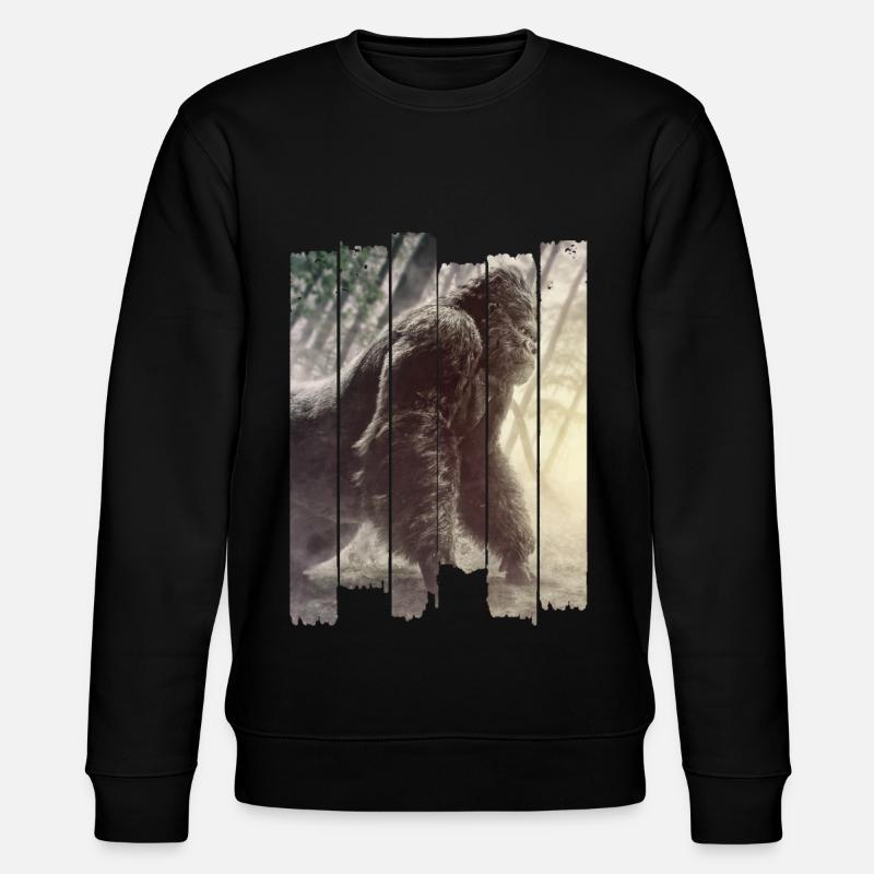 gorilla - Stanley/Stella CHANGER Unisex Organic Sweatshirt - black