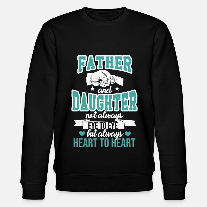 père et fille - Sweat bio CHANGER Stanley/Stella Unisexe - noir
