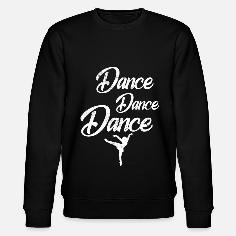dance dance dance - Stanley/Stella CHANGER Unisex Organic Sweatshirt - black