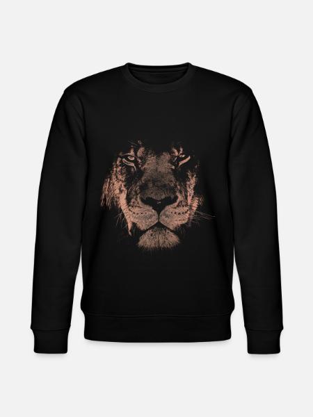 Löwe - Stanley/Stella Unisex Bio-Sweatshirt CHANGER - Schwarz
