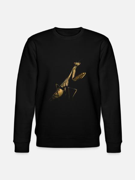 Praying mantis mantis - Stanley/Stella CHANGER Unisex Organic Sweatshirt - black