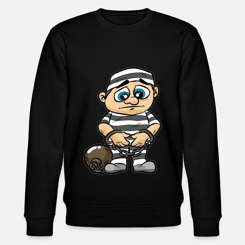 Cadeau d’un prisonnier prisonnier condamné - Sweat bio CHANGER Stanley/Stella Unisexe - noir