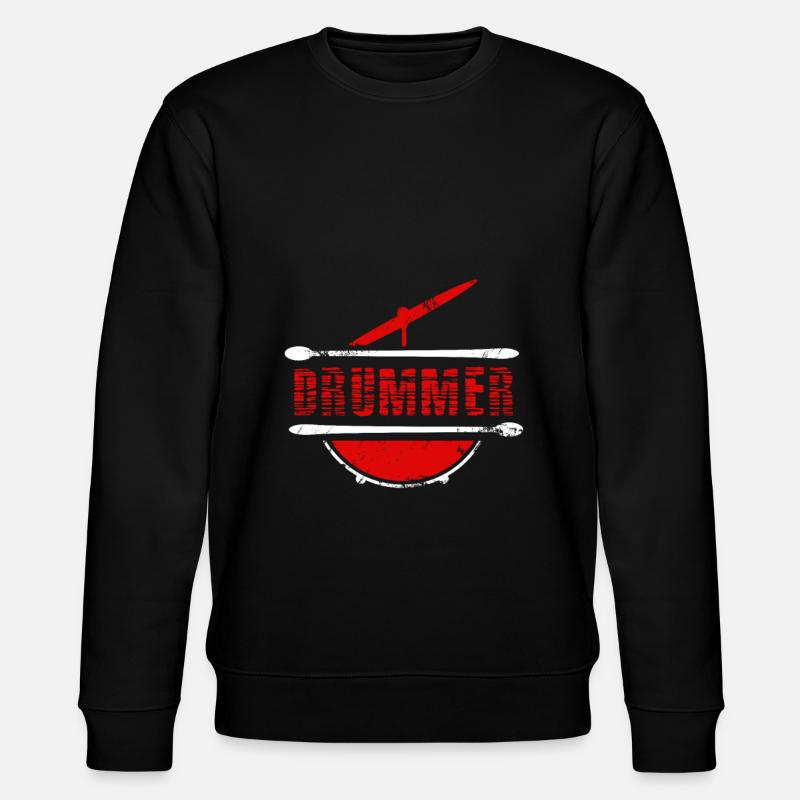 Trommel - Stanley/Stella Unisex Bio-Sweatshirt CHANGER  - Schwarz
