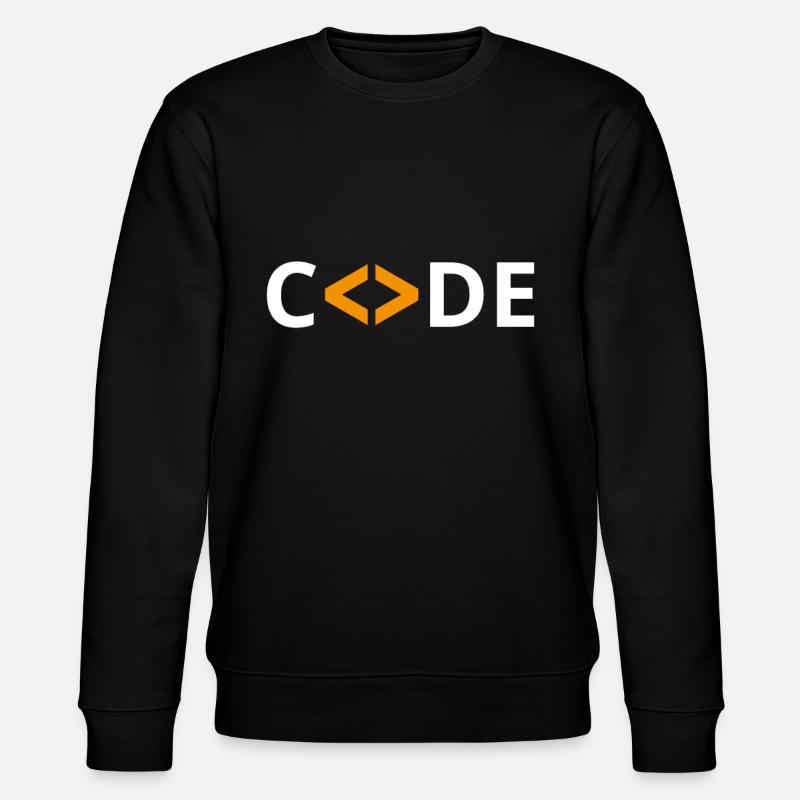 Code Programmierer HTML PHP Developer - Stanley/Stella Unisex Bio-Sweatshirt CHANGER  - Schwarz