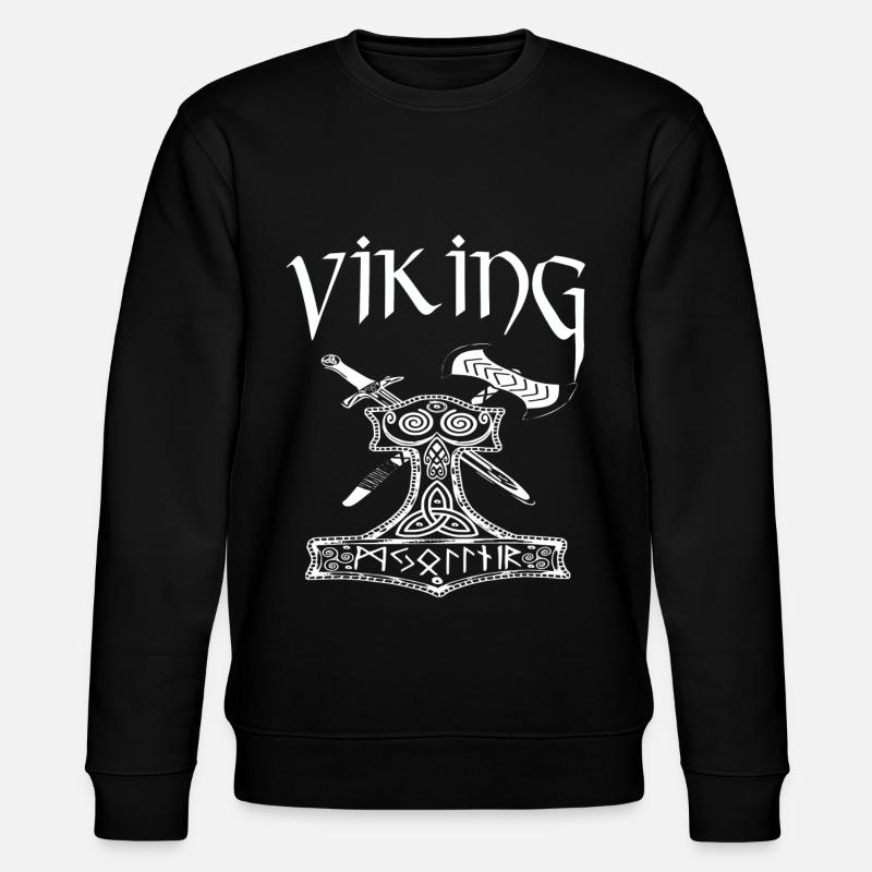 viking - Stanley/Stella Unisex Bio-Sweatshirt CHANGER  - Schwarz
