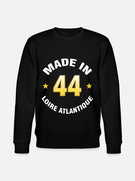 Loire Atlantique - Sweat bio CHANGER Stanley/Stella Unisexe - noir