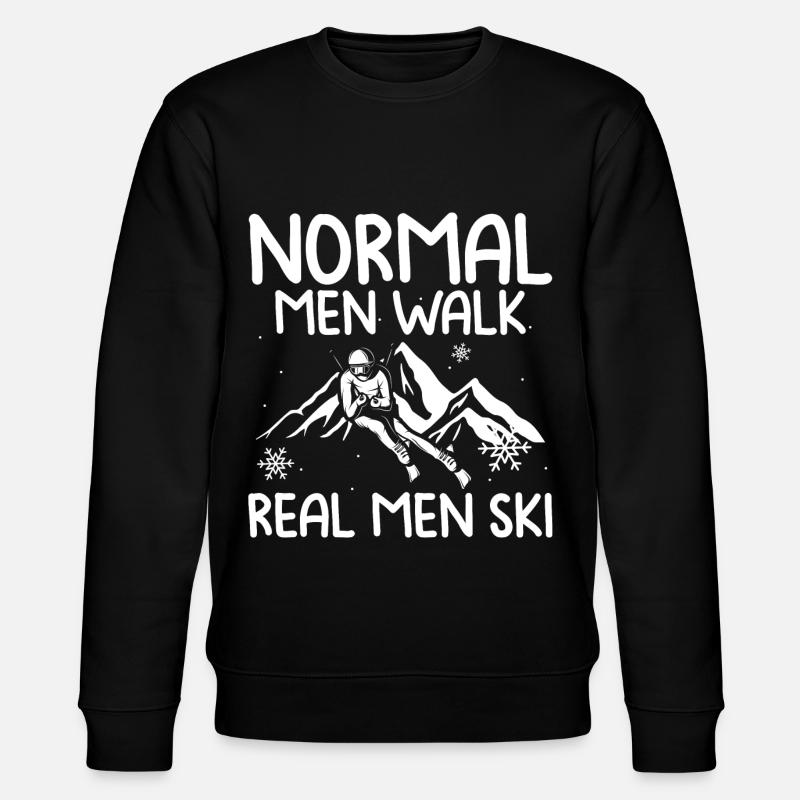 Ski - Stanley/Stella CHANGER Unisex Organic Sweatshirt - black