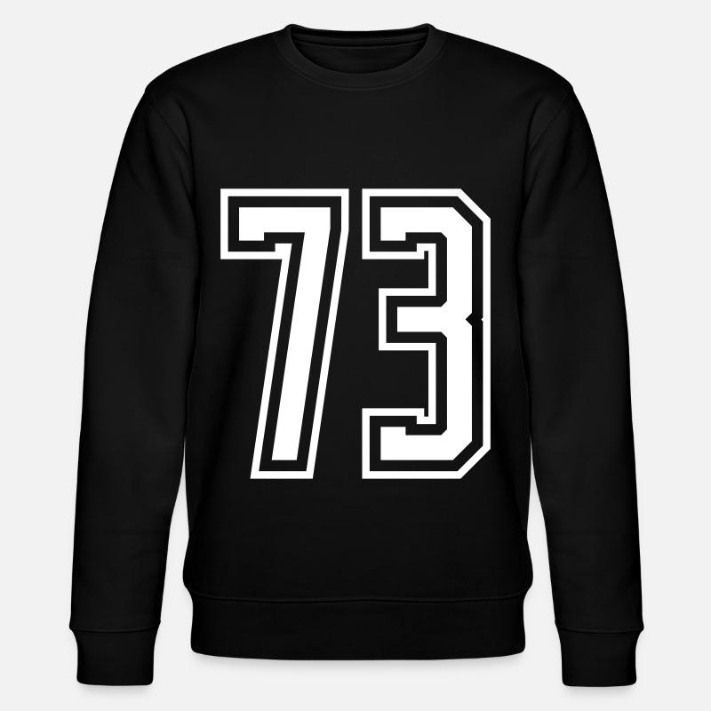 73 Numéro de numéro - Sweat bio CHANGER Stanley/Stella Unisexe - noir