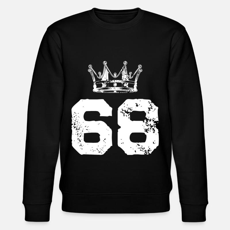 68 Couronne numérique - Sweat bio CHANGER Stanley/Stella Unisexe - noir