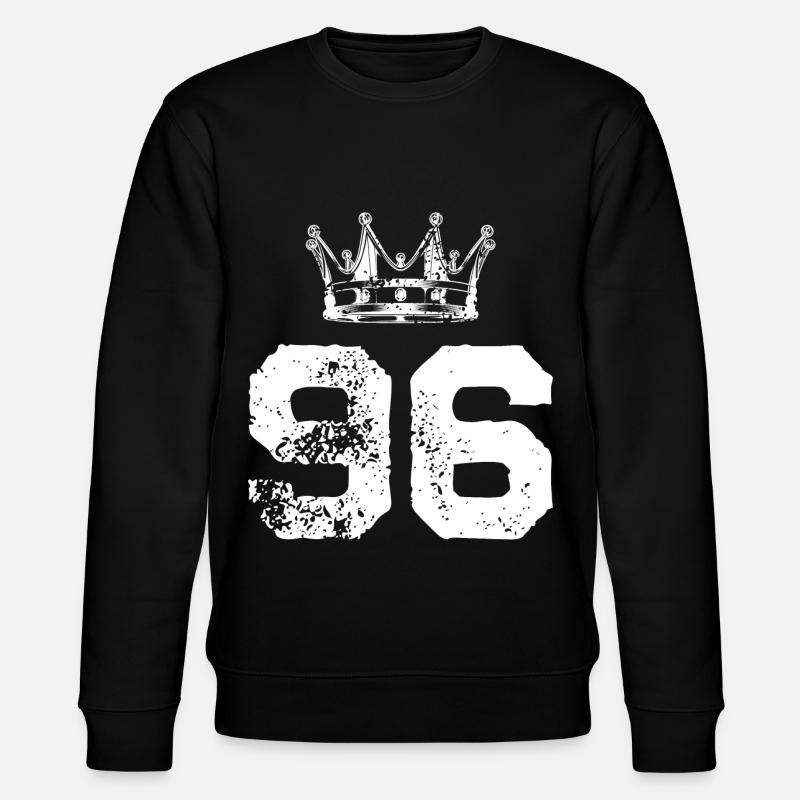 96 Couronne numérique - Sweat bio CHANGER Stanley/Stella Unisexe - noir