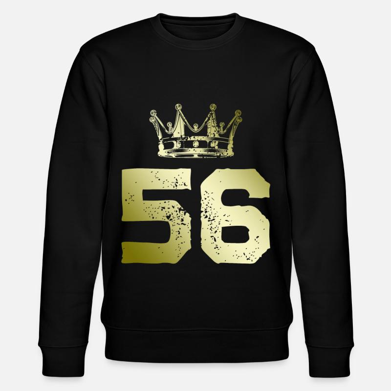 56 Couronne numérique - Sweat bio CHANGER Stanley/Stella Unisexe - noir