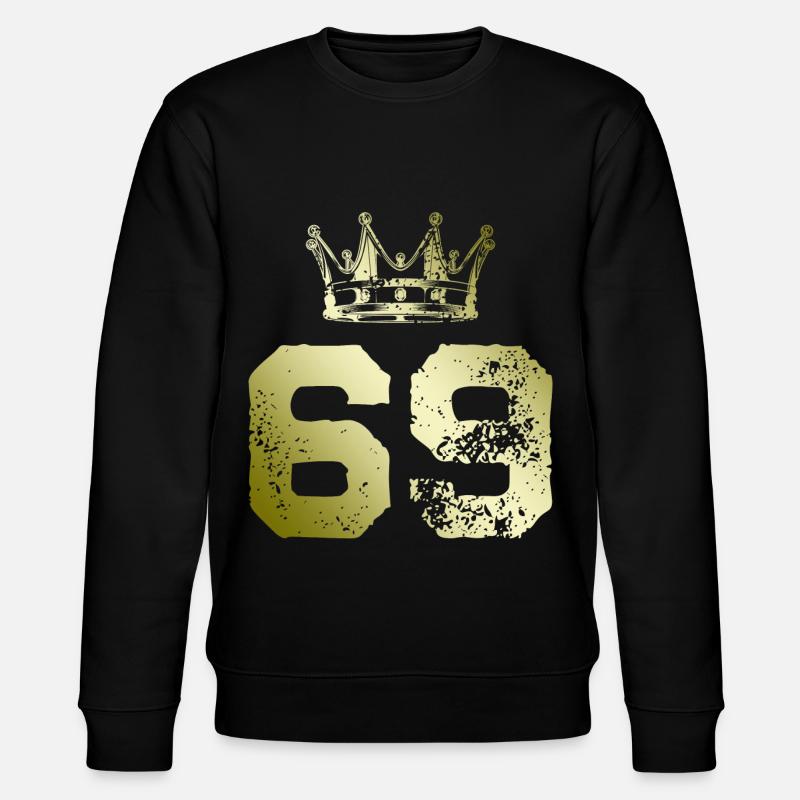 69 Couronne numérique - Sweat bio CHANGER Stanley/Stella Unisexe - noir
