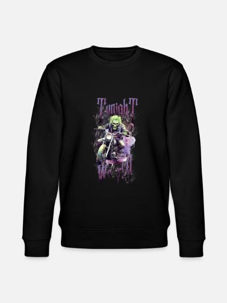 Halloween Pumpkin Horror - Stanley/Stella CHANGER Unisex Organic Sweatshirt - black