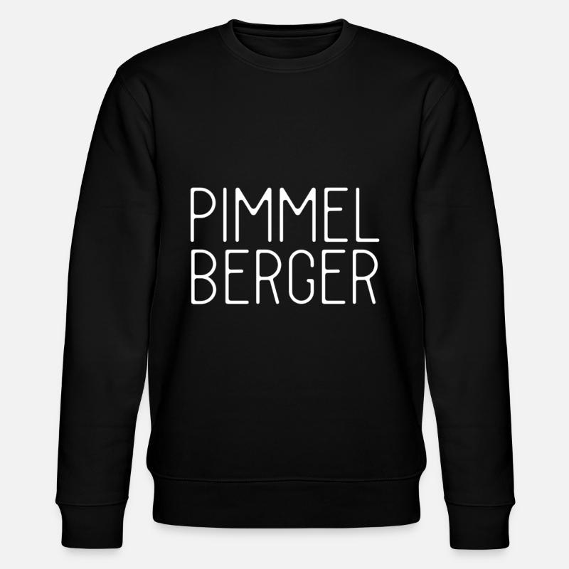Pimmelberger - Stanley/Stella Unisex Bio-Sweatshirt CHANGER  - Schwarz