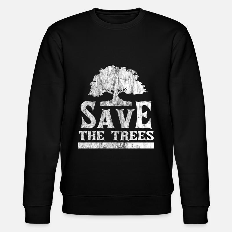 Sauver les arbres - Sweat bio CHANGER Stanley/Stella Unisexe - noir