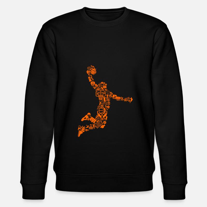 Joueur de basket - Sweat bio CHANGER Stanley/Stella Unisexe - noir