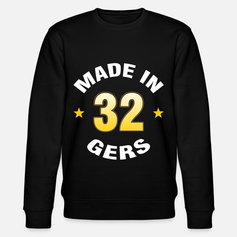 Gers - Sweat bio CHANGER Stanley/Stella Unisexe - noir