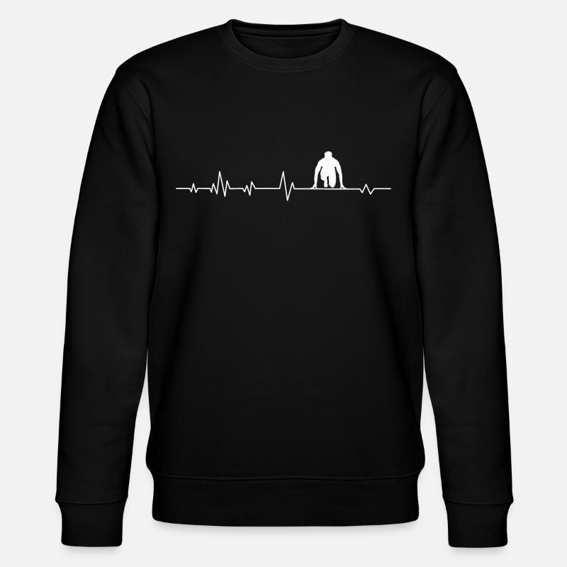 Runner Sprinter - Stanley/Stella CHANGER Unisex Organic Sweatshirt - black