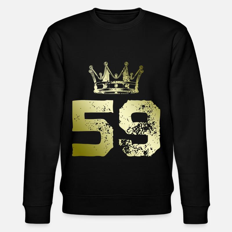 59 Couronne numérique - Sweat bio CHANGER Stanley/Stella Unisexe - noir