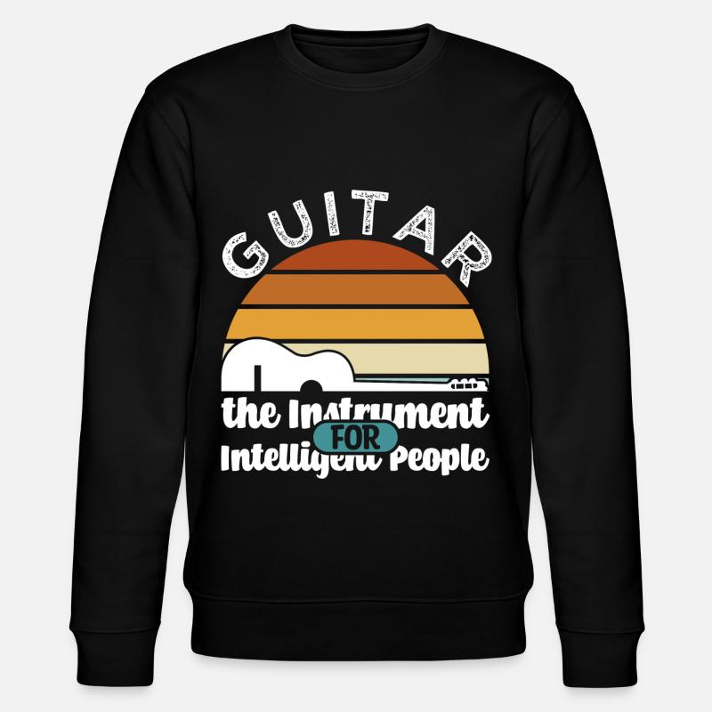 Citation guitare - Sweat bio CHANGER Stanley/Stella Unisexe - noir