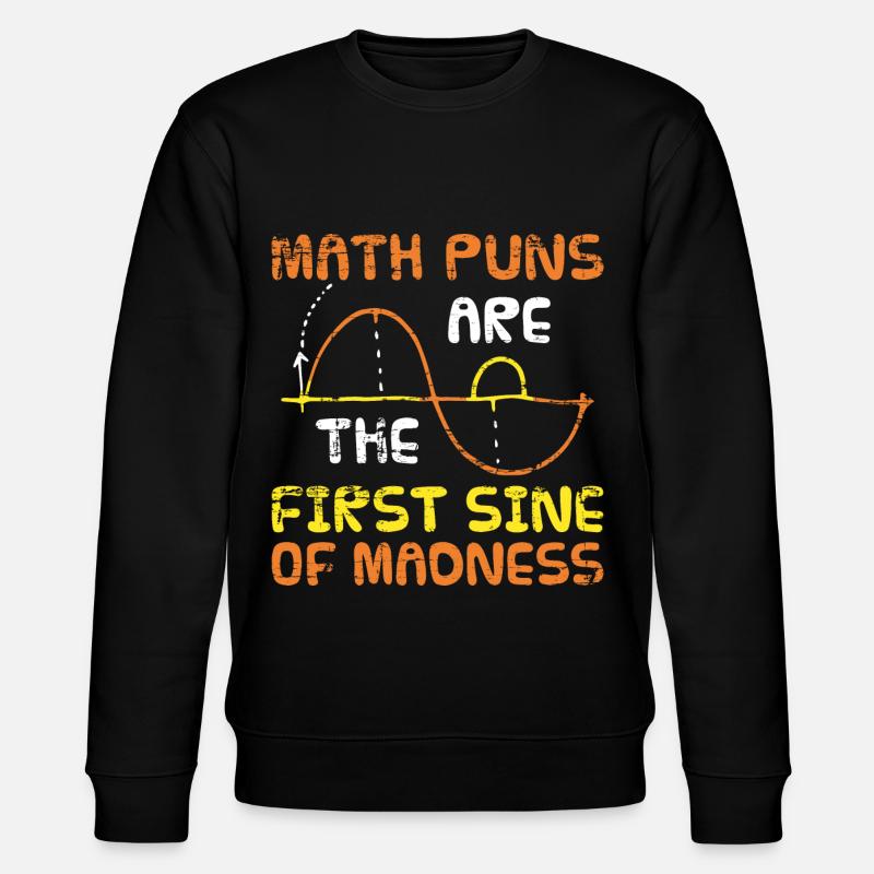 Math - Stanley/Stella CHANGER Unisex Organic Sweatshirt - black