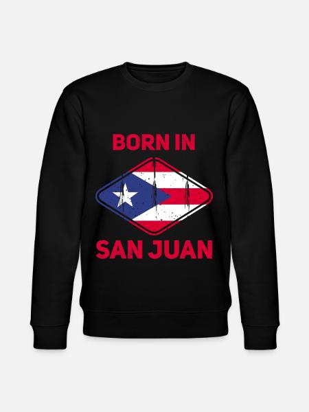 San Juan - Stanley/Stella CHANGER Unisex Organic Sweatshirt - black