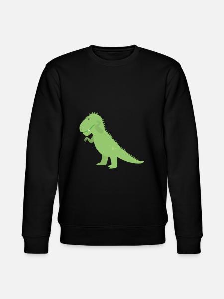 dinosaur - Stanley/Stella CHANGER Unisex Organic Sweatshirt - black