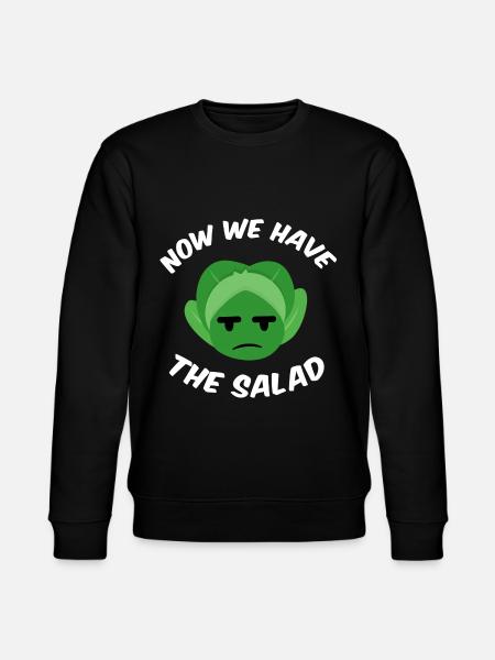 Now we have the salad - Stanley/Stella CHANGER Unisex Organic Sweatshirt - black
