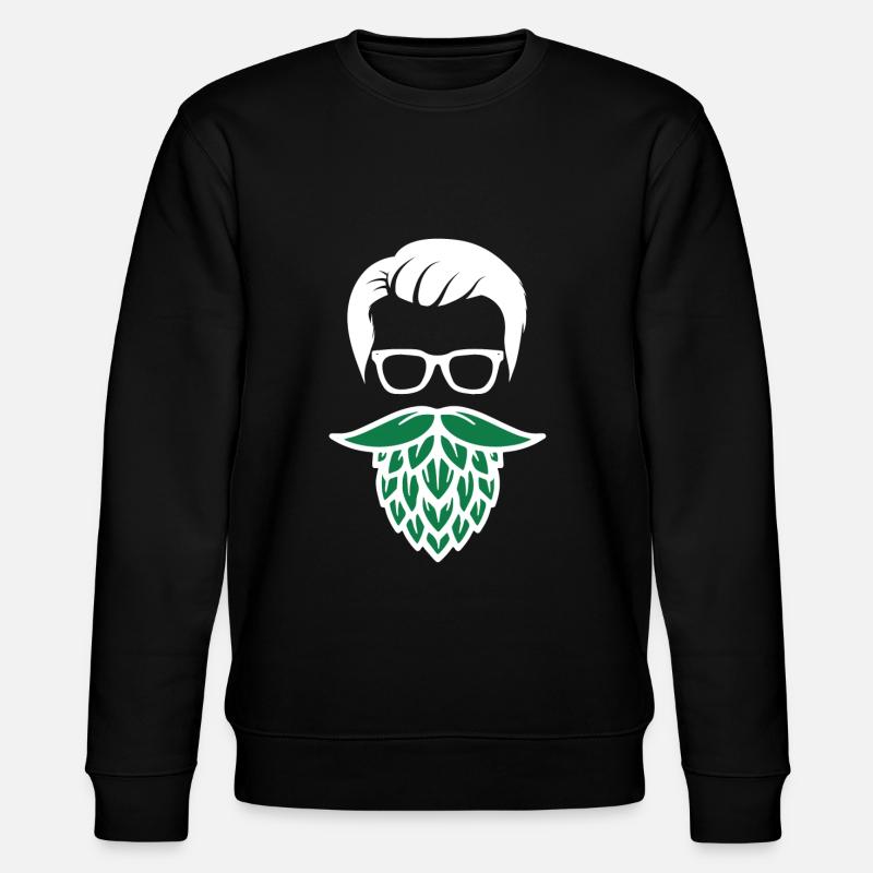 Barbe de houblon - Sweat bio CHANGER Stanley/Stella Unisexe - noir