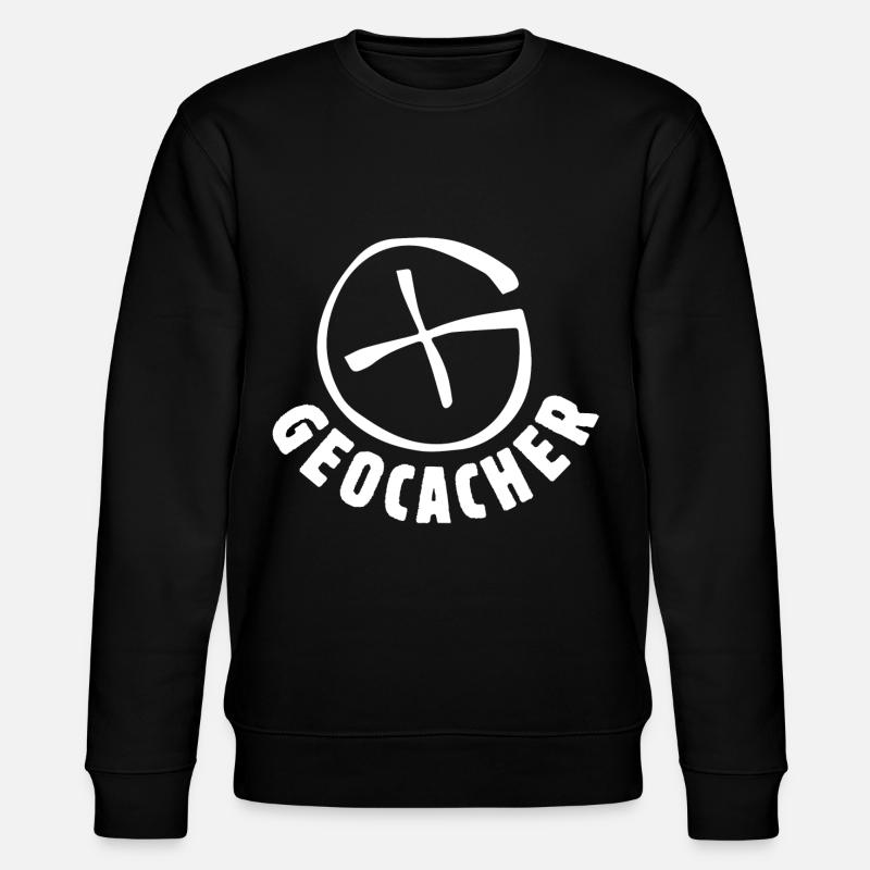Geocacher - Stanley/Stella Unisex Bio-Sweatshirt CHANGER  - Schwarz